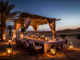 Эффектная романтика под звёздами: Шеф-повар раскрыл особенности ужина в Дубае