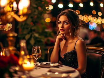 Романтический ужин в ресторане: преимущества вечера с VIPмоделью