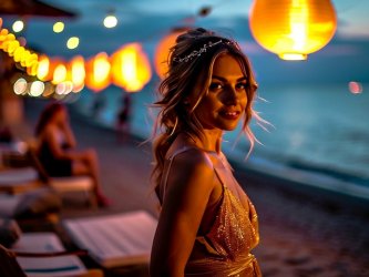 Романтический вечер на VIP-пляже Сочи: идеальная ночь в роскошной атмосфере