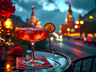Спутницу для вечернего коктейля в Москве