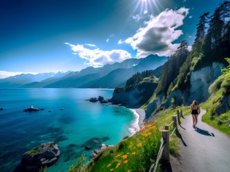 Эскорт-выходные: Как устроить незабываемую прогулку по тропе вдоль морского обрыва Сочи