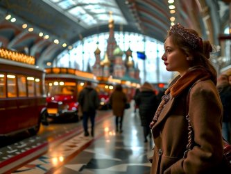 Экскурсия по музею транспорта Москвы с эскорт моделью заиграет новыми красками