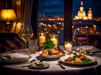 Романтический ужин в ресторане: Элитный ресторан Ростова- на-Дону