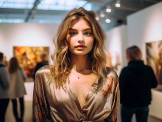 Эскорт, алкоголь и девушки на выставке: Стиль и атмосфера современного искусства в Москве