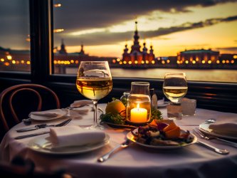 Романтика вечера в Петербурге: Как устроить идеальный вечер, не выходя за рамки кулинарных знаний