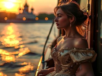 Ростов-на-Дон: Романтический вечер на теплоходе вечерний круиз по Дону с моделью