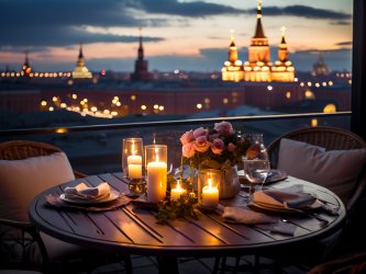 Романтический ужин на высоте: Как устроить незабываемый вечер на крыше в центре столицы