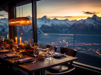 Романтический ужин на горах: Как устроить незабываемый ужин в Сочи