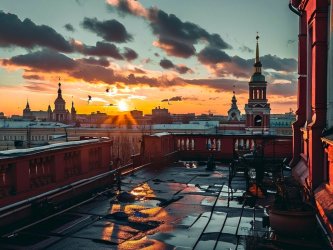 Санкт-Петербург: Как устроить незабываемое свидание на крыше